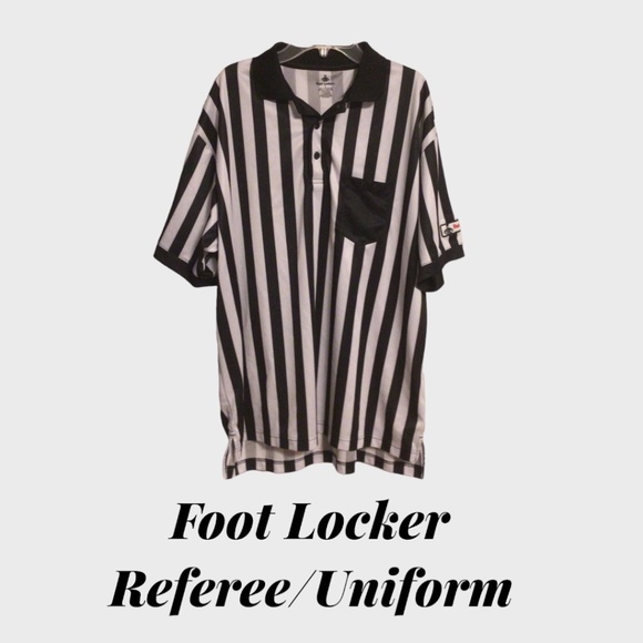 Foot Locker Shirts Referee Polo Shirt Foot Locker Uniform Large
